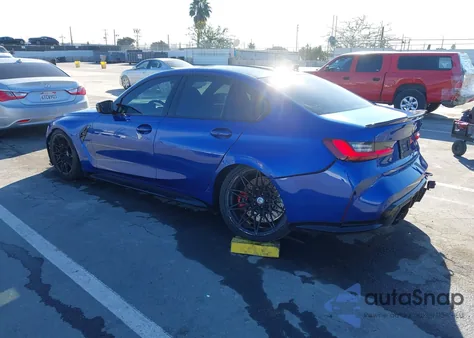 2022 BMW M3 Competition xDrive z USA, uszkodzony, nr VIN WBS43AY07NFN16159